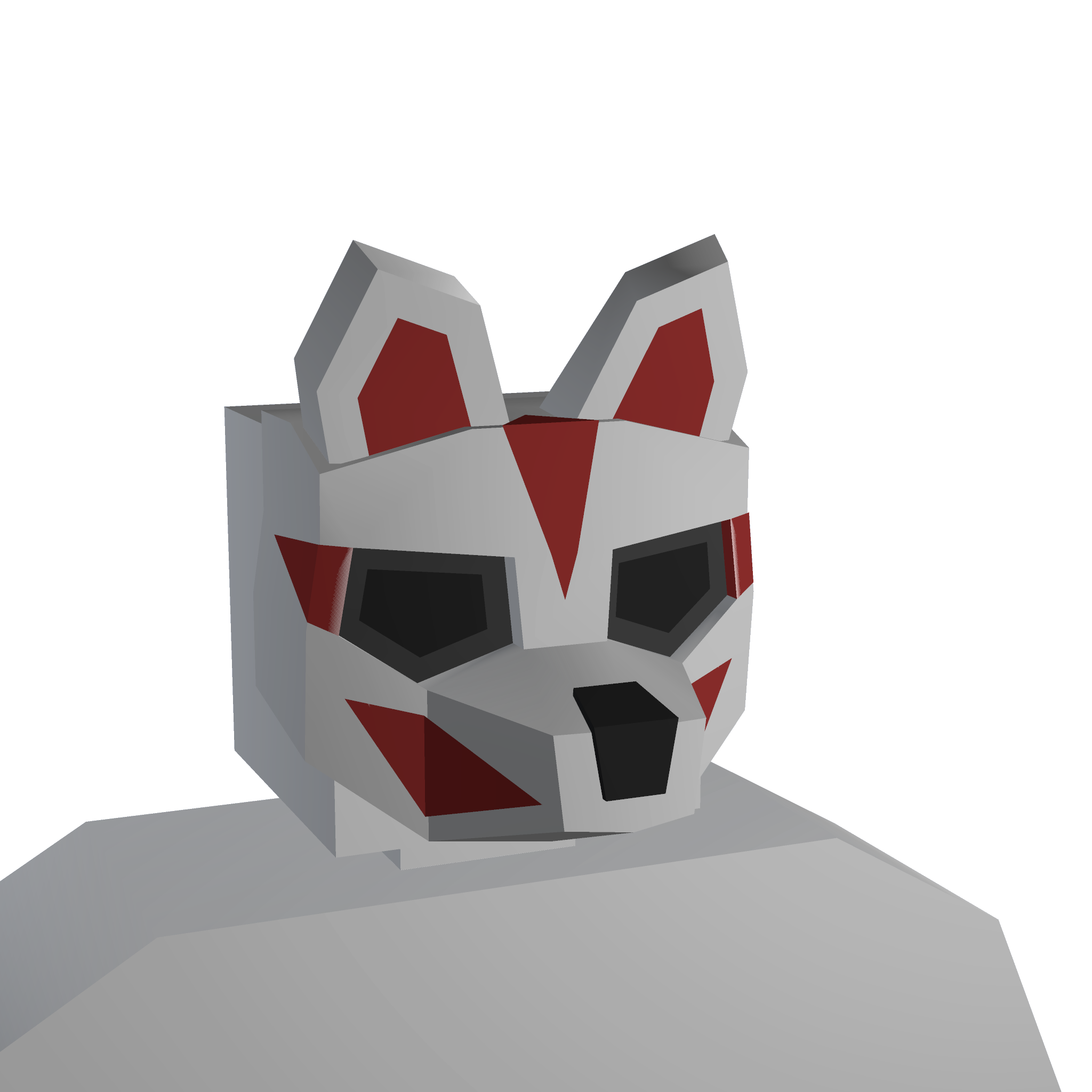 Mythical Confetti Kitsune Hat