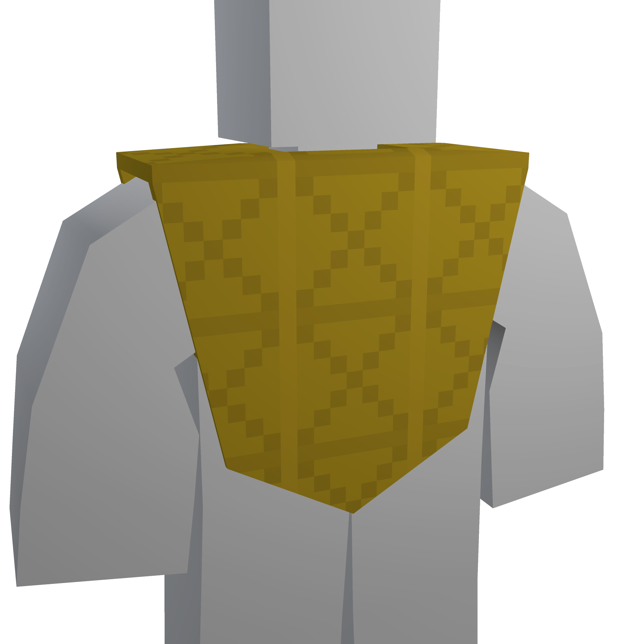 Yellow Knitted Poncho