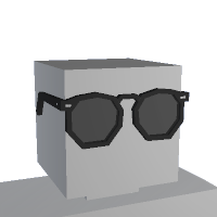 Black Modern Glasses