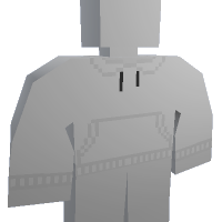 White Split Hoodie