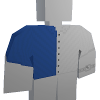 Blue Split Tee