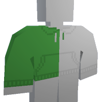 Green Split Hoodie