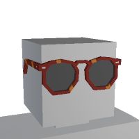 Red Modern Glasses