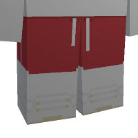 Red Sport Shorts