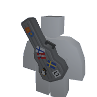 Mythical Falling Icicles Guitar Case