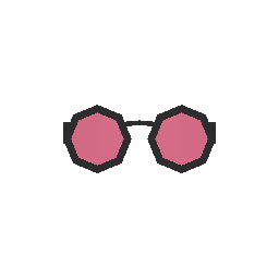 Mythical Meta Rose Tinted Glasses