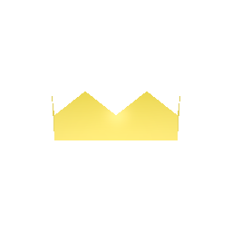 Confetti Gold Origami Party Hat