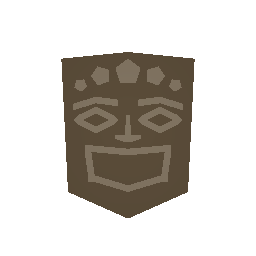 Atomic Happy Tiki Mask