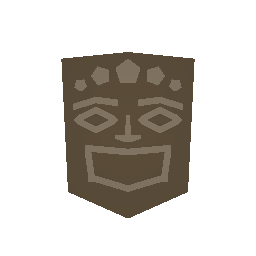 Mythical Bubbling Happy Tiki Mask
