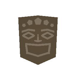 Mythical Melting Happy Tiki Mask