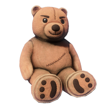 scary teddy bear plush