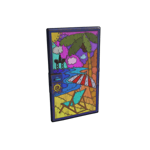 Riveted Summer Door