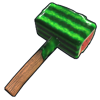 Watermelon Ice Cream Hammer in Rust