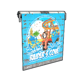 Raider's Cove Garage Door