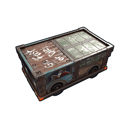 Large Stickered Toy Car