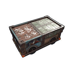 Large Stickered Toy Car