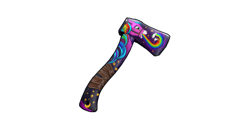 Rainbow Pony Hatchet