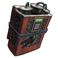 Cargo Heli Satchel Charge in Rust