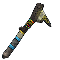 Two Faced Stone Pickaxe in Rust
