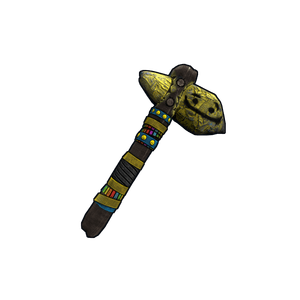 Two Faced Stone Hatchet