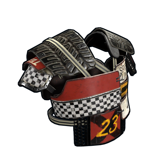 Oxums Racing Team Vest in Rust