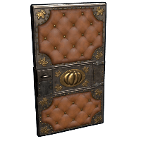 Wealthy Farmer Door in Rust