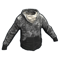 Snow Warrior Hoodie in Rust