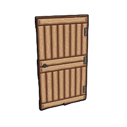 Pixel Wooden Door