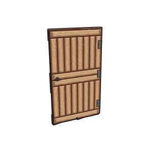 Pixel Wooden Door