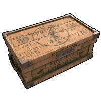 Tea Cargo Box in Rust