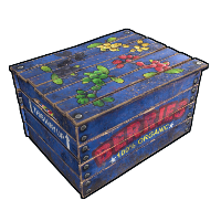 Organic Berry Box in Rust