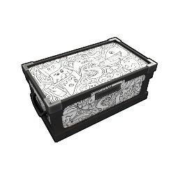 Doodle Large Wooden Box