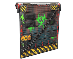 Toxic Garage Door