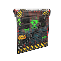 Toxic Garage Door