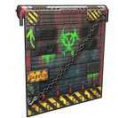 Toxic Garage Door