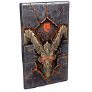 Molten Visage Metal Door