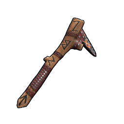 Ancient Runic Pick Axe