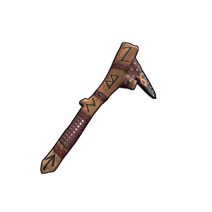 Ancient Runic Pick Axe