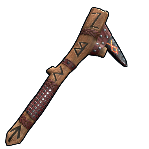 Ancient Runic Pick Axe Rust Skins