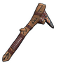 Ancient Runic Pick Axe