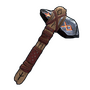 Ancient Runic Stone Hatchet