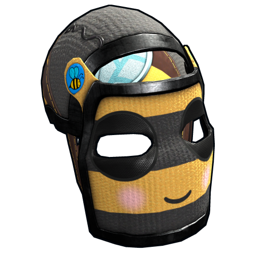 Bee Cosplay Facemask Rust Skins