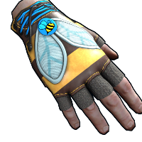 Bee Cosplay Gloves Rust Skins