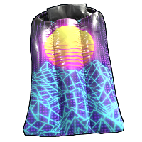 Retrowave Sleeping Bag in Rust