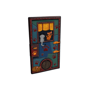 MeowMeow Sheet Metal Door