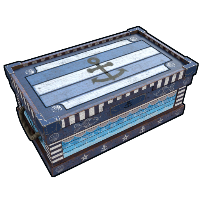 Nautical Storage Box in Rust