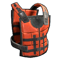 Kayak Vest in Rust