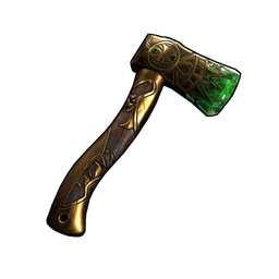 Emerald Relic Hatchet