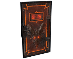 Molten Visage Armored Door
