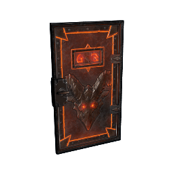 Molten Visage Armored Door